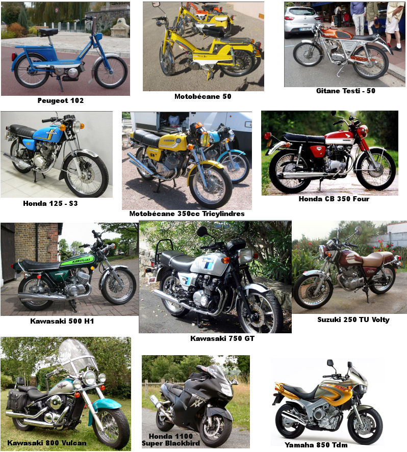 Des motards ici ? - Page 5 Motos